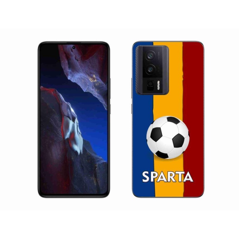 Gél borítás mmCase a Xiaomi Poco F5 Pro számára - futball 1