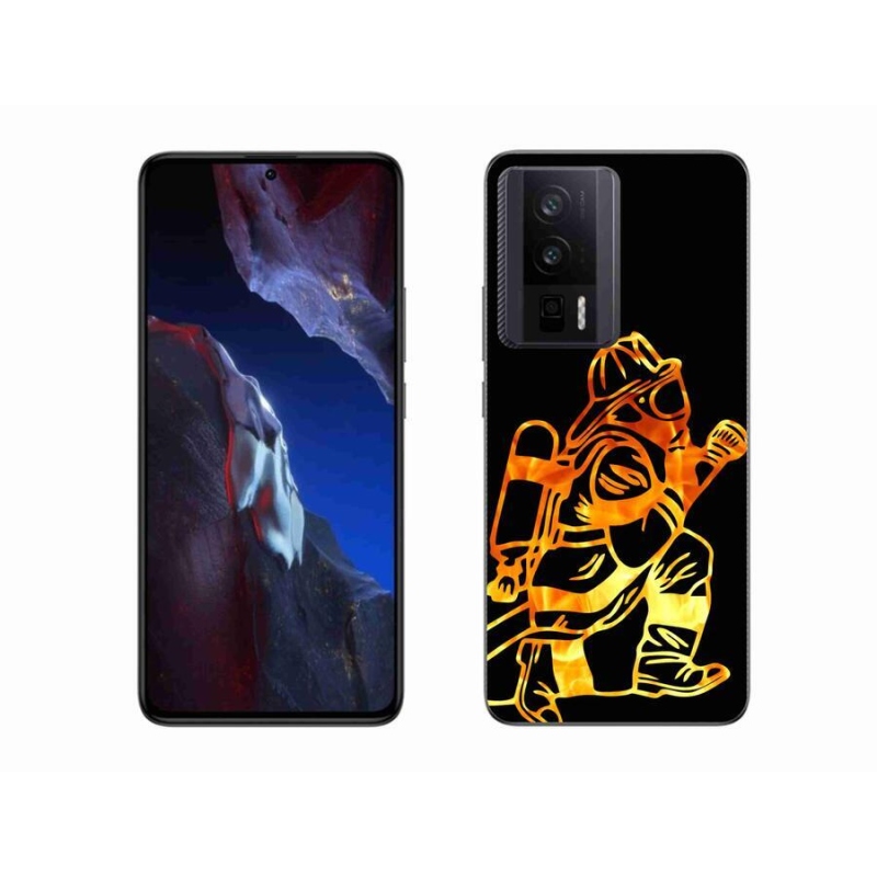 Gél borítás mmCase a Xiaomi Poco F5 Pro számára - tűzoltó 1