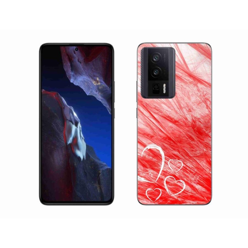 Gél borítás mmCase a Xiaomi Poco F5 Pro készülékhez - szív