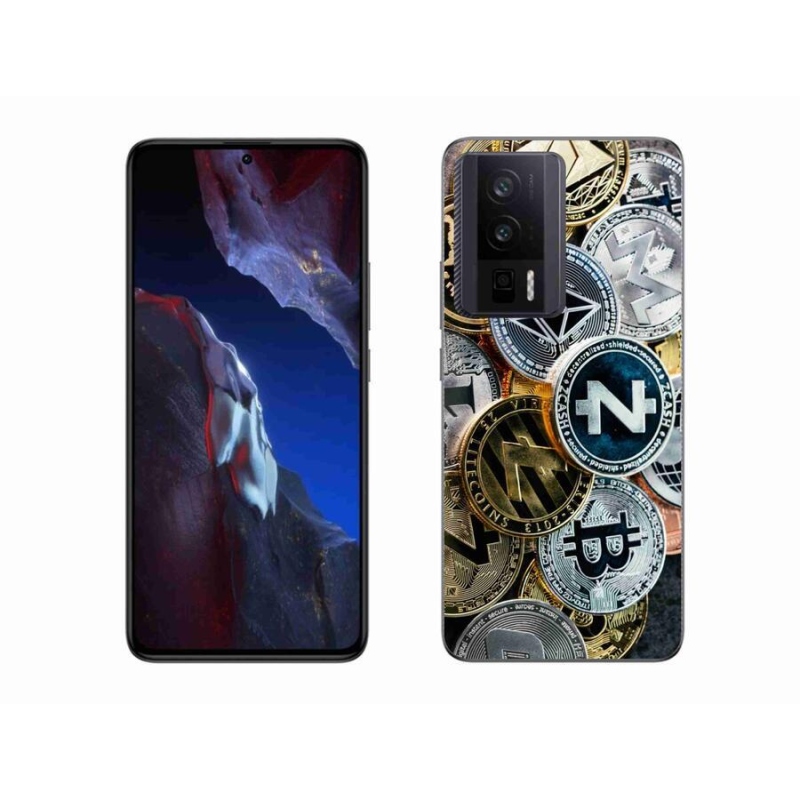 Gél borítás mmCase a Xiaomi Poco F5 Pro számára - kriptovaluták