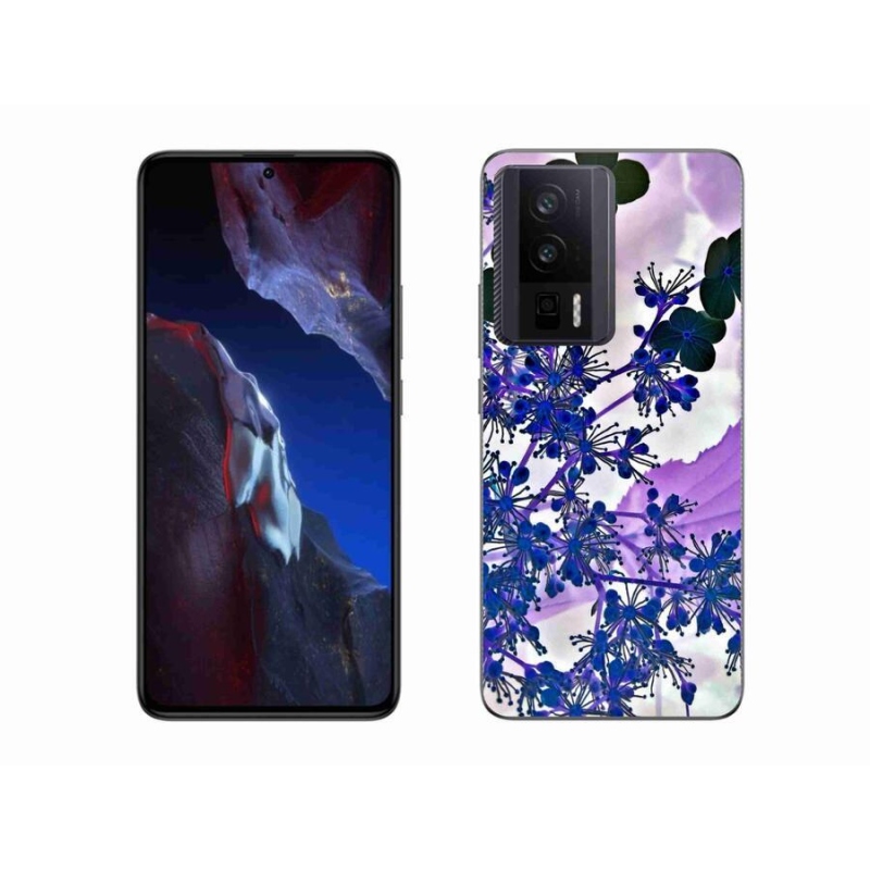 Gél borítás mmCase a Xiaomi Poco F5 Pro számára - hortenzia virág