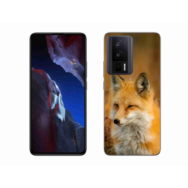 Gél borítás mmCase a Xiaomi Poco F5 Pro számára - fox