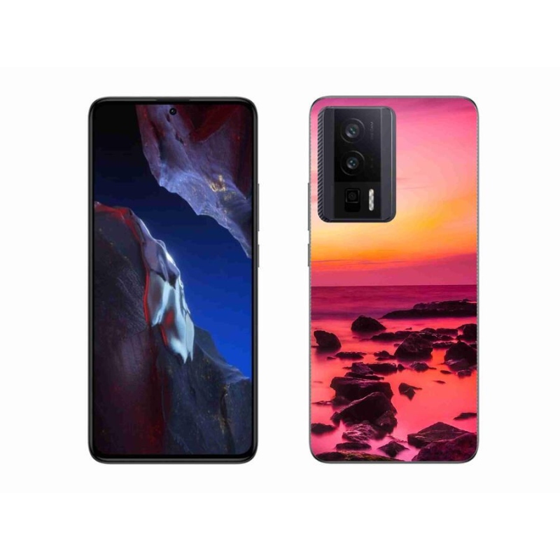 Gél borítás mmCase a Xiaomi Poco F5 Pro számára - tenger és ragyogás