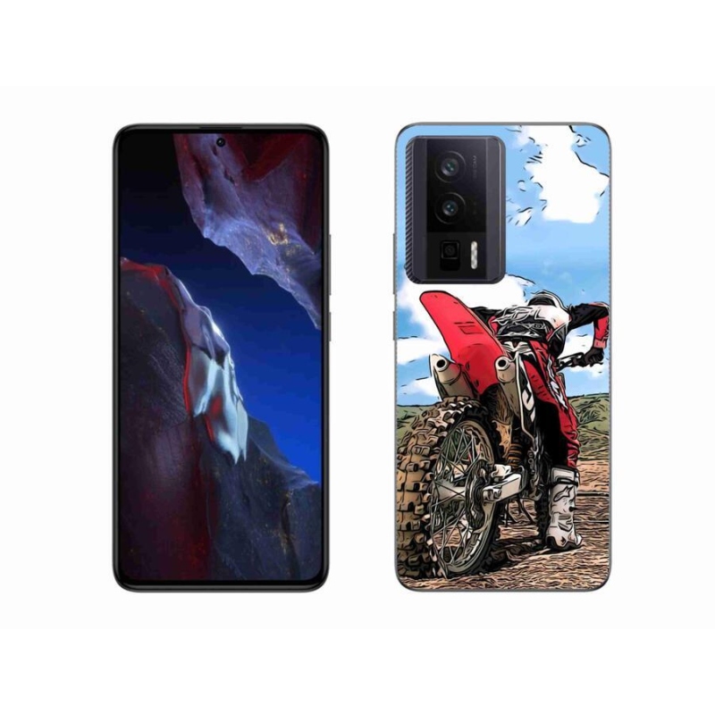 Gél borítás mmCase a Xiaomi Poco F5 Pro készülékhez - moto