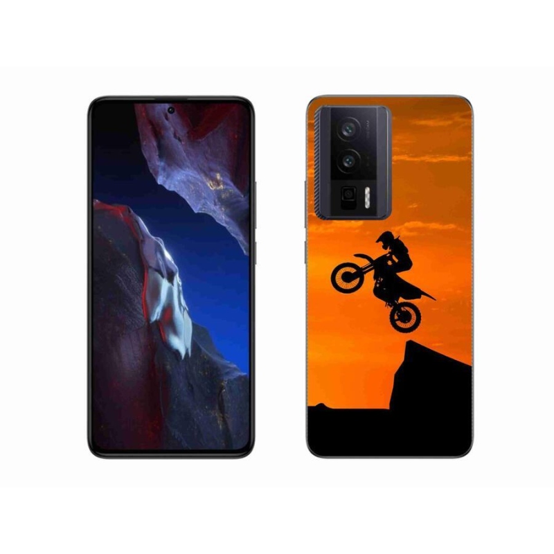 Gél borítás mmCase a Xiaomi Poco F5 Pro számára - motocross
