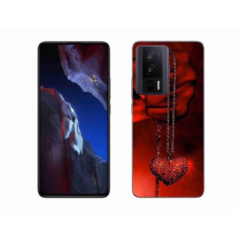 Gél borítás mmCase a Xiaomi Poco F5 Pro számára - nyaklánc