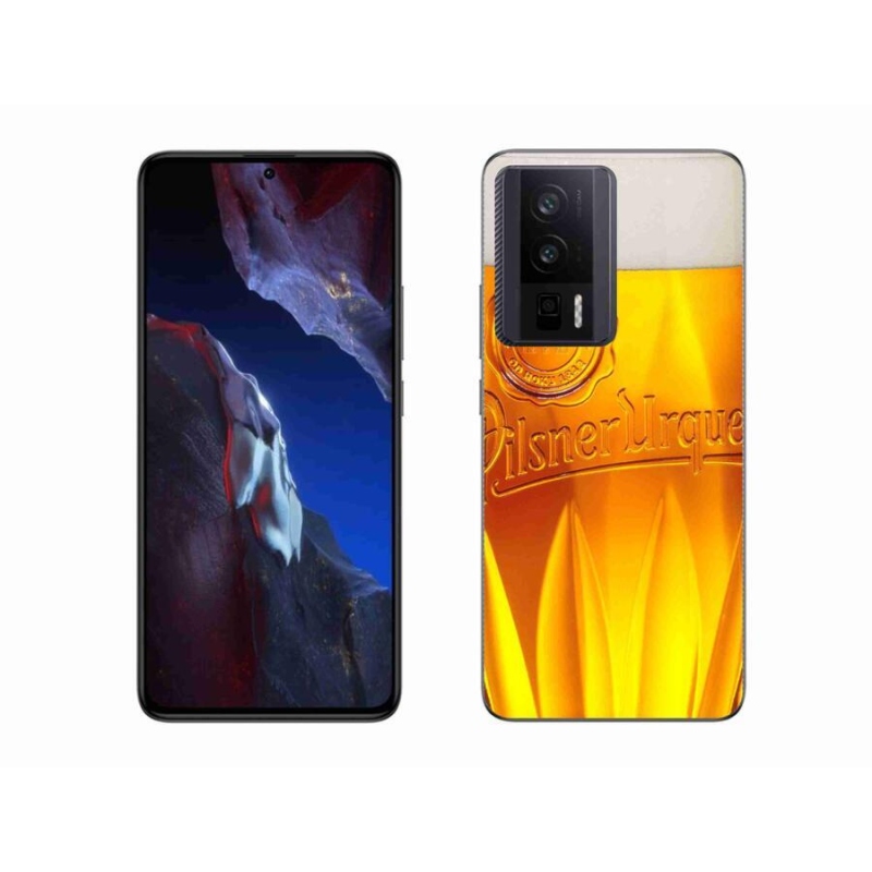 Gél borítás mmCase a Xiaomi Poco F5 Pro számára - sör