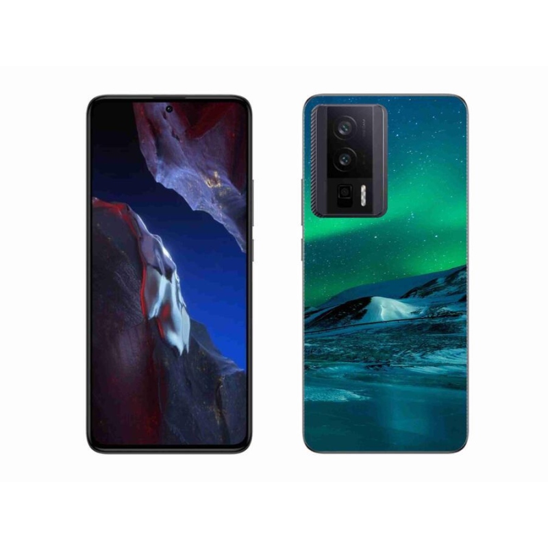 Gél borítás mmCase a Xiaomi Poco F5 Pro számára - sarki fény