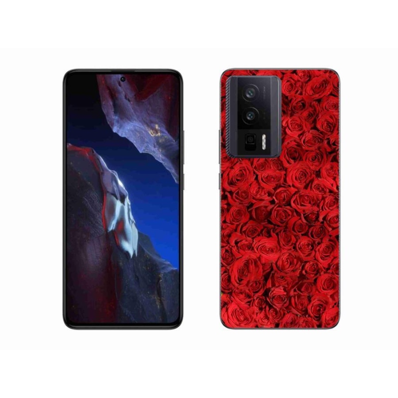 Gél borítás mmCase a Xiaomi Poco F5 Pro készülékhez - rózsaszínű