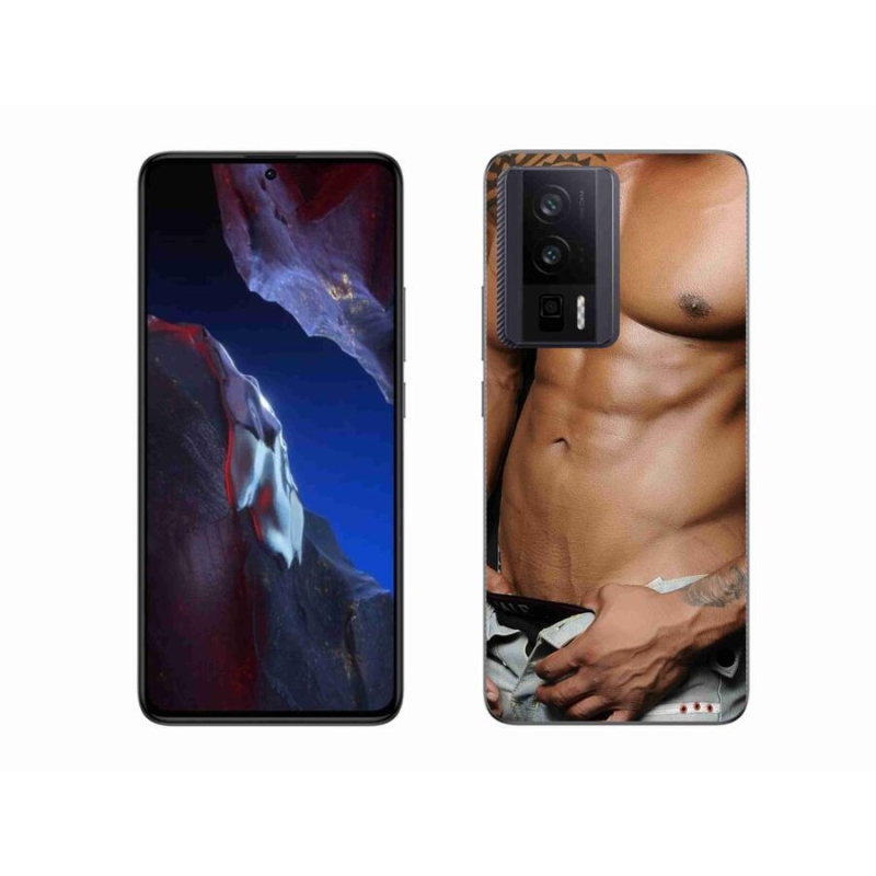 Gél borítás mmCase a Xiaomi Poco F5 Pro számára - szexi férfi