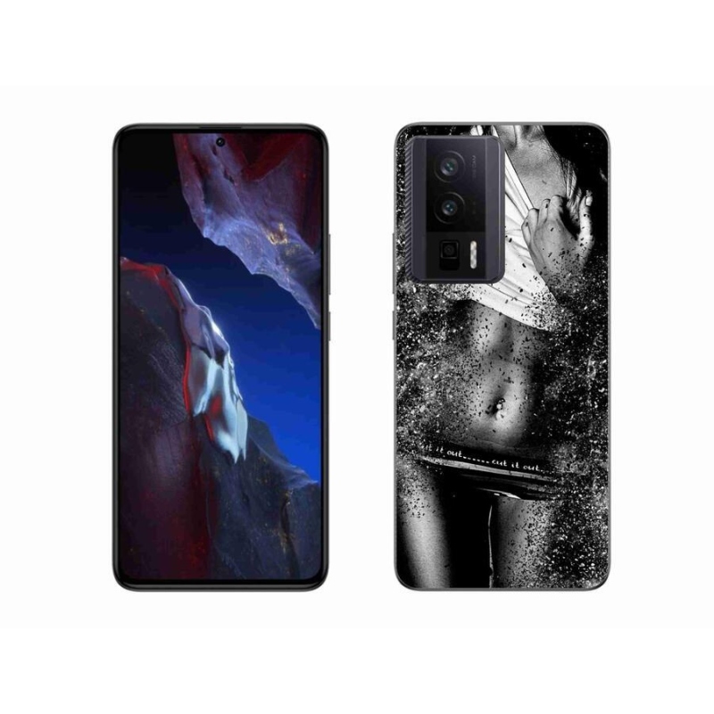 Gél borítás mmCase a Xiaomi Poco F5 Pro számára - szexi nő 1