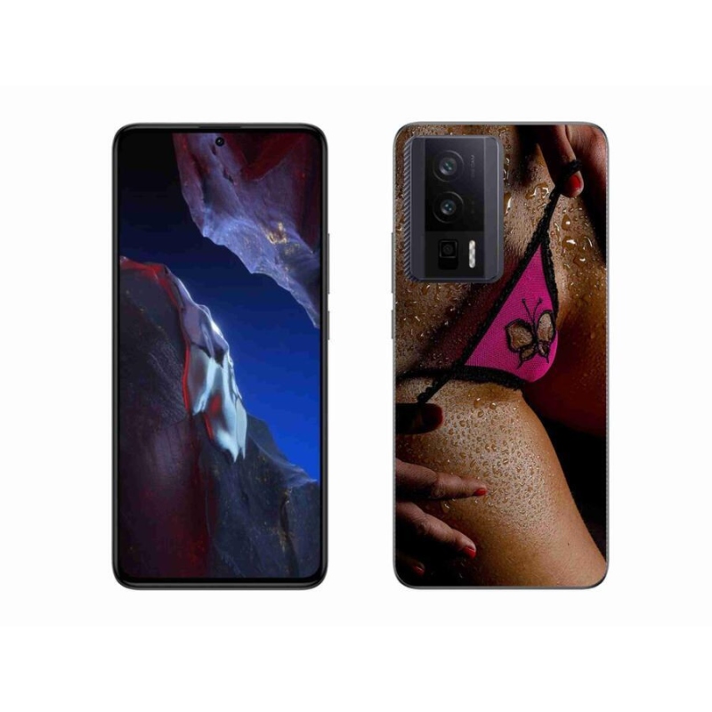 Gél borítás mmCase a Xiaomi Poco F5 Pro számára - szexi nő
