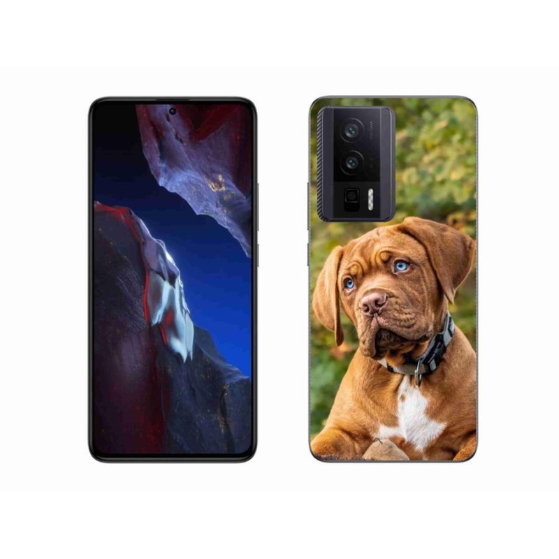 Gél borítás mmCase a Xiaomi Poco F5 Pro készülékhez - kölyökkutyakölyök
