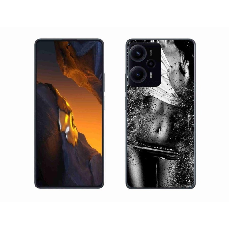 Gél borító mmCase a Xiaomi Poco F5-hez - szexi nő 1