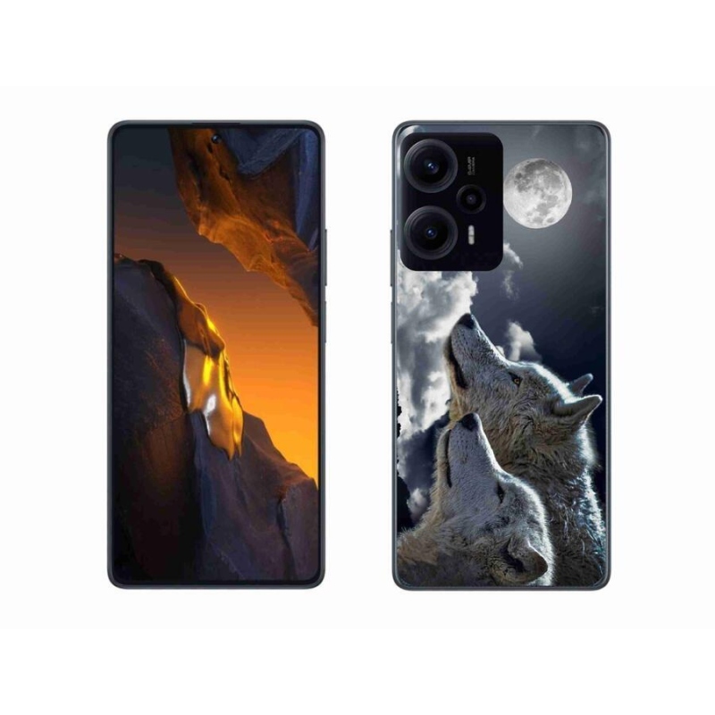 Gél borítás mmCase a Xiaomi Poco F5-hez - farkasok