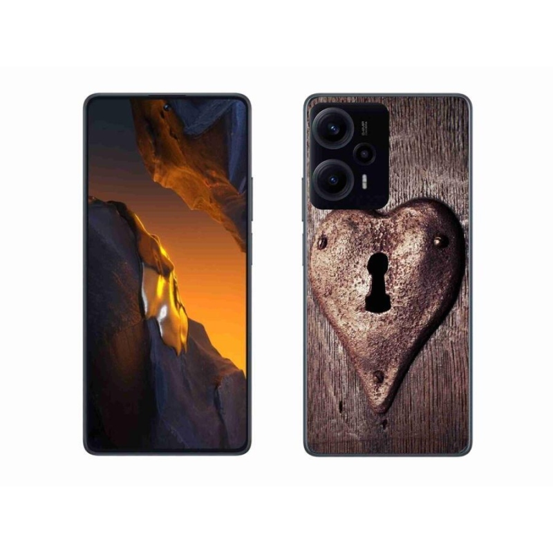 Gél borítás mmCase a Xiaomi Poco F5 készülékhez - szív alakú zár