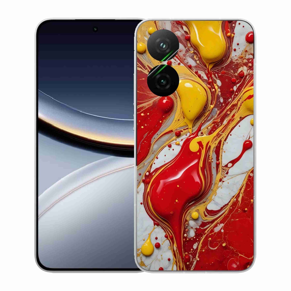 Gél borítás mmCase a Xiaomi Poco F7 5G számára - absztrakt motívum 42