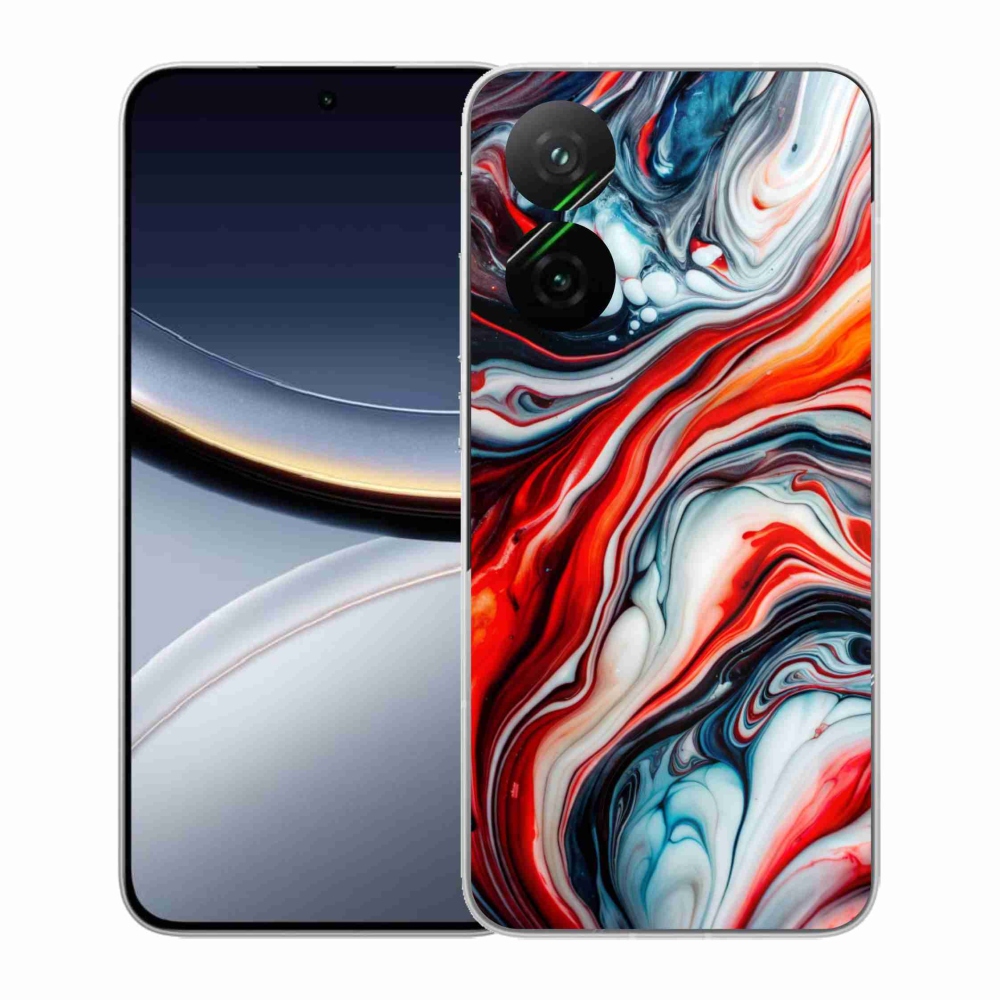 Gél borítás mmCase a Xiaomi Poco F7 5G számára - absztrakt motívum 63