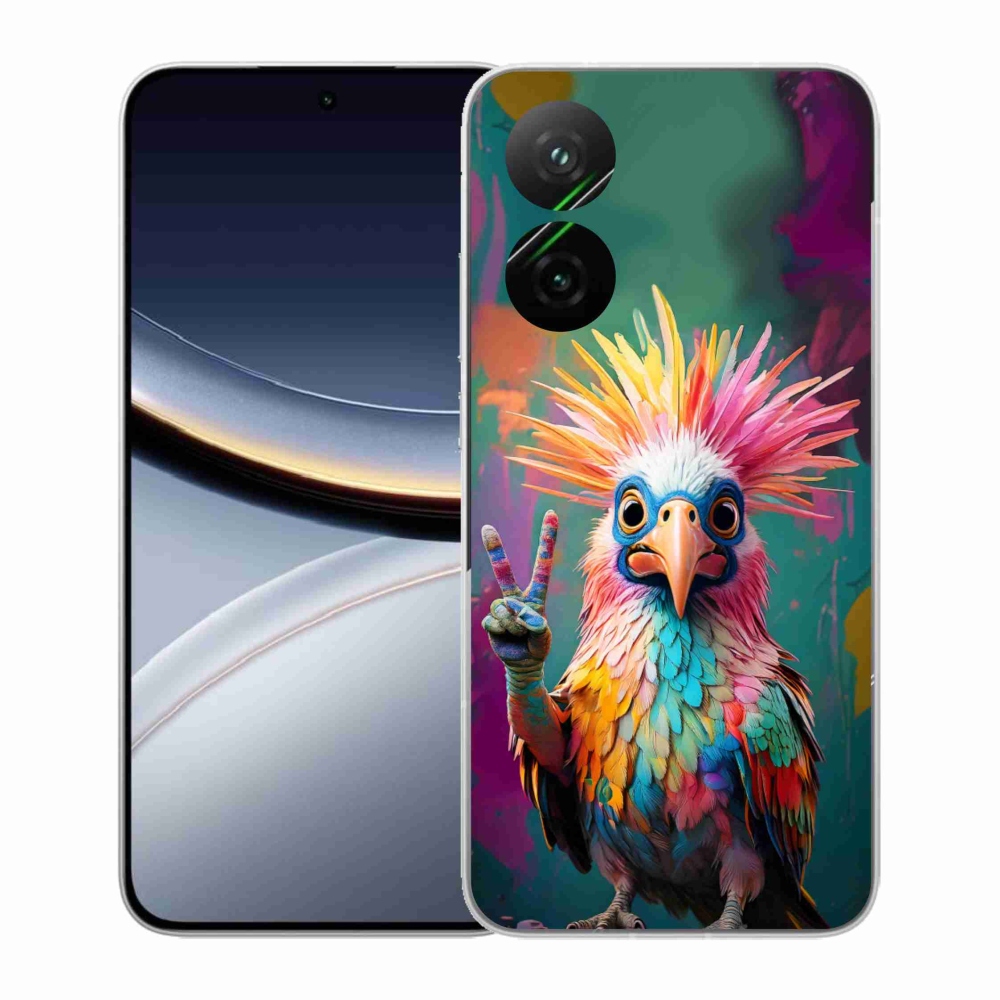 Gél borítás mmCase a Xiaomi Poco F7 5G számára - színes lázadó