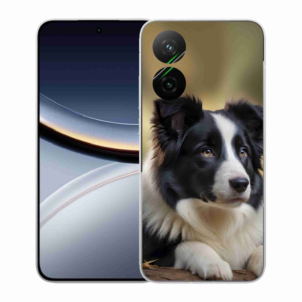 Gél borító mmCase a Xiaomi Poco F7 5G-hez - border colie 2