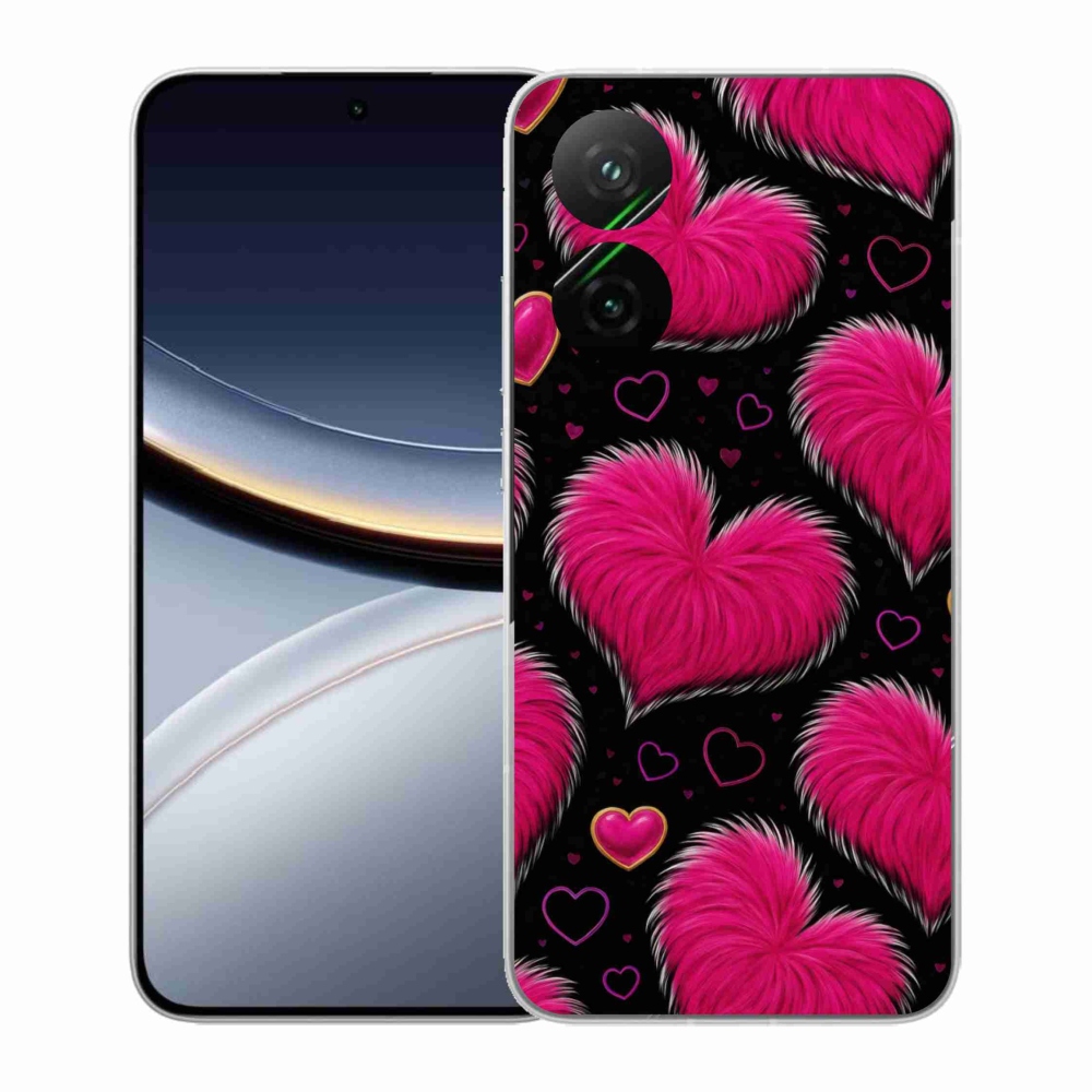 Gél borítás mmCase a Xiaomi Poco F7 5G-hez - puha szív