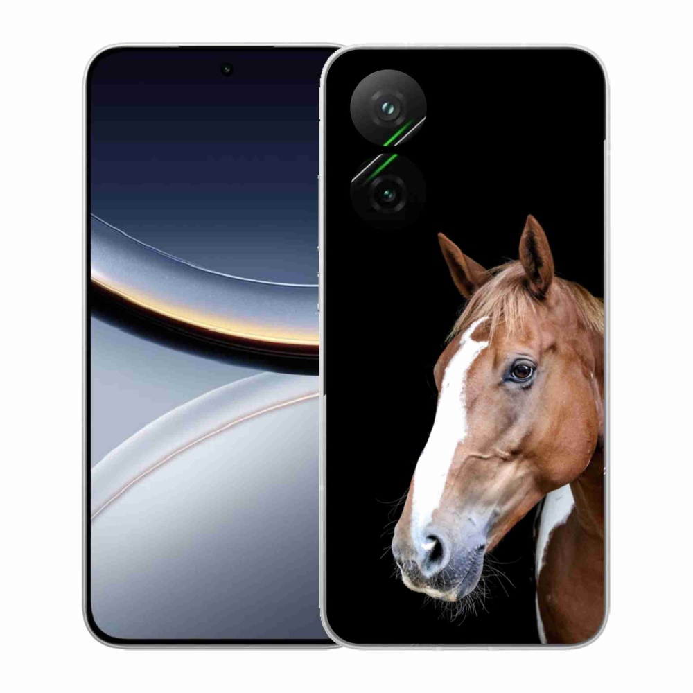 Gél borítás mmCase a Xiaomi Poco F7 5G-hez - barna ló 3