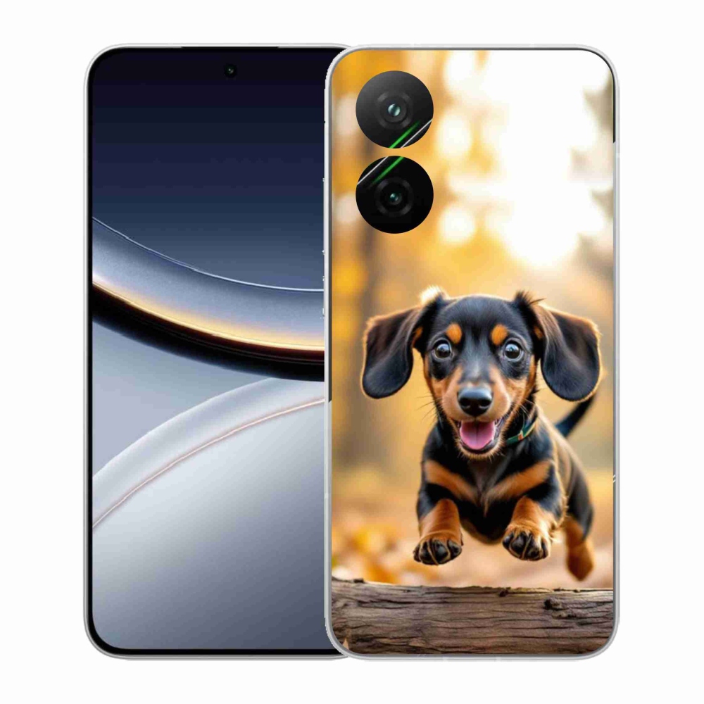 Gél borítás mmCase a Xiaomi Poco F7 5G-hez - tacskó 2