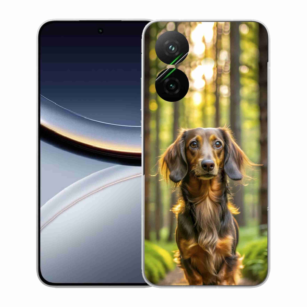 Gél borítás mmCase a Xiaomi Poco F7 5G-hez - tacskó 4