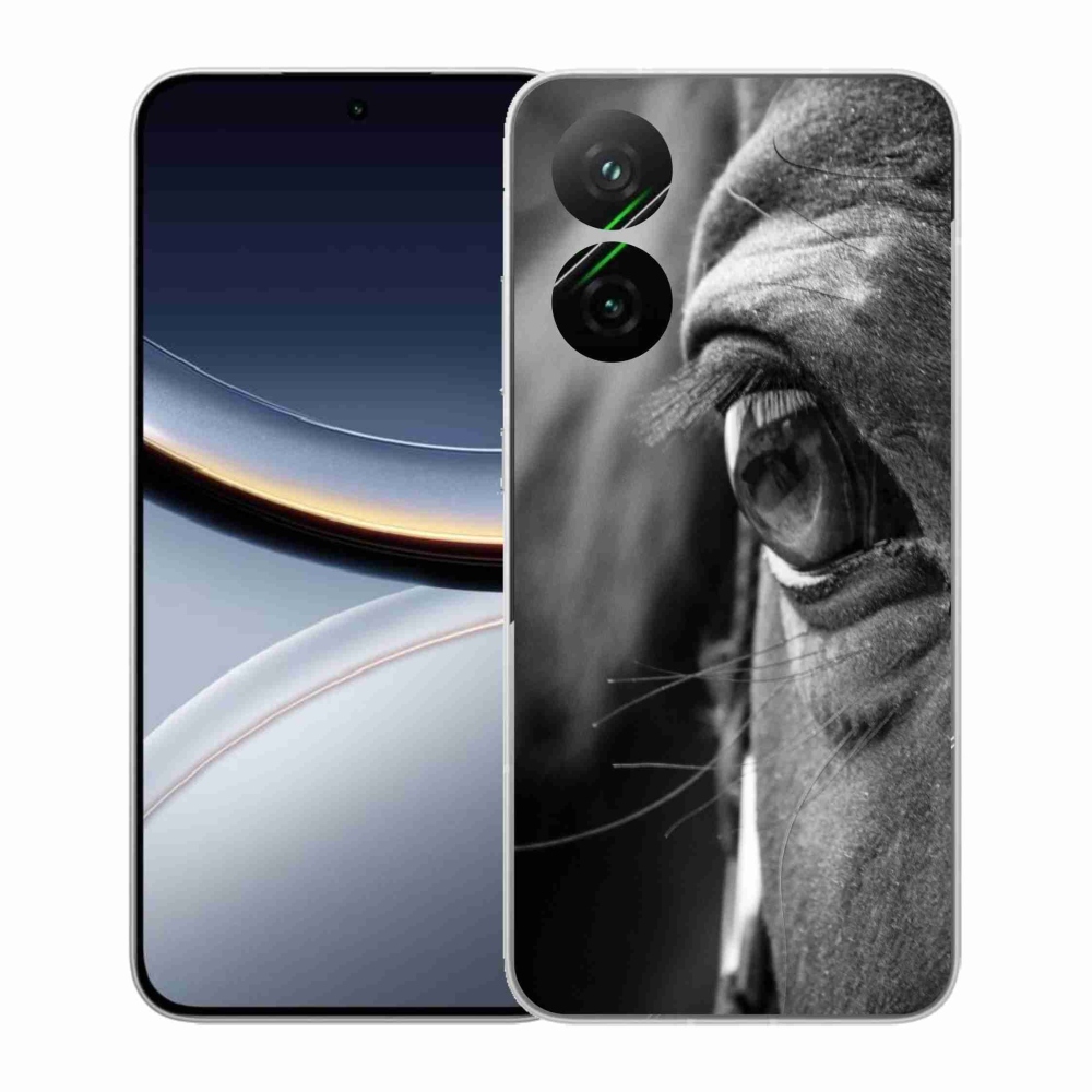 Gél borítás mmCase a Xiaomi Poco F7 5G számára - ló nézet