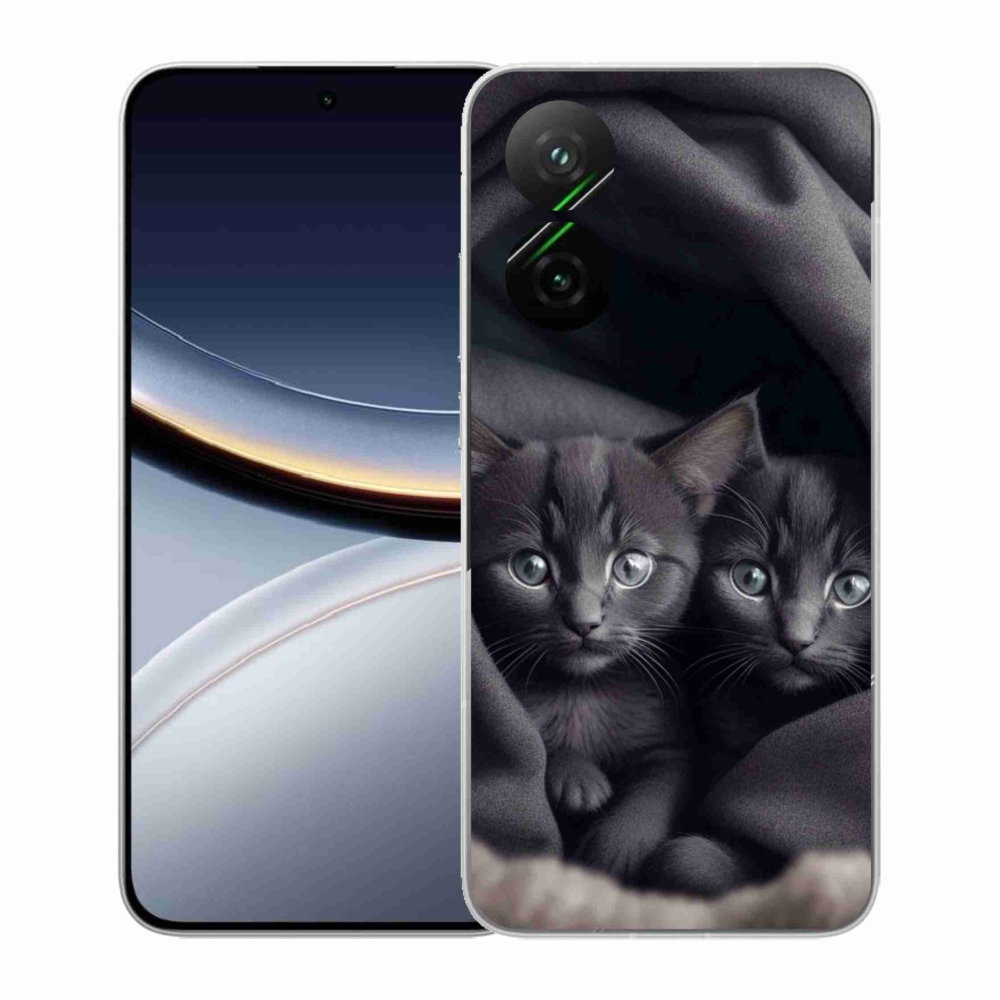 Gél borítás mmCase a Xiaomi Poco F7 5G-hez - cat duo