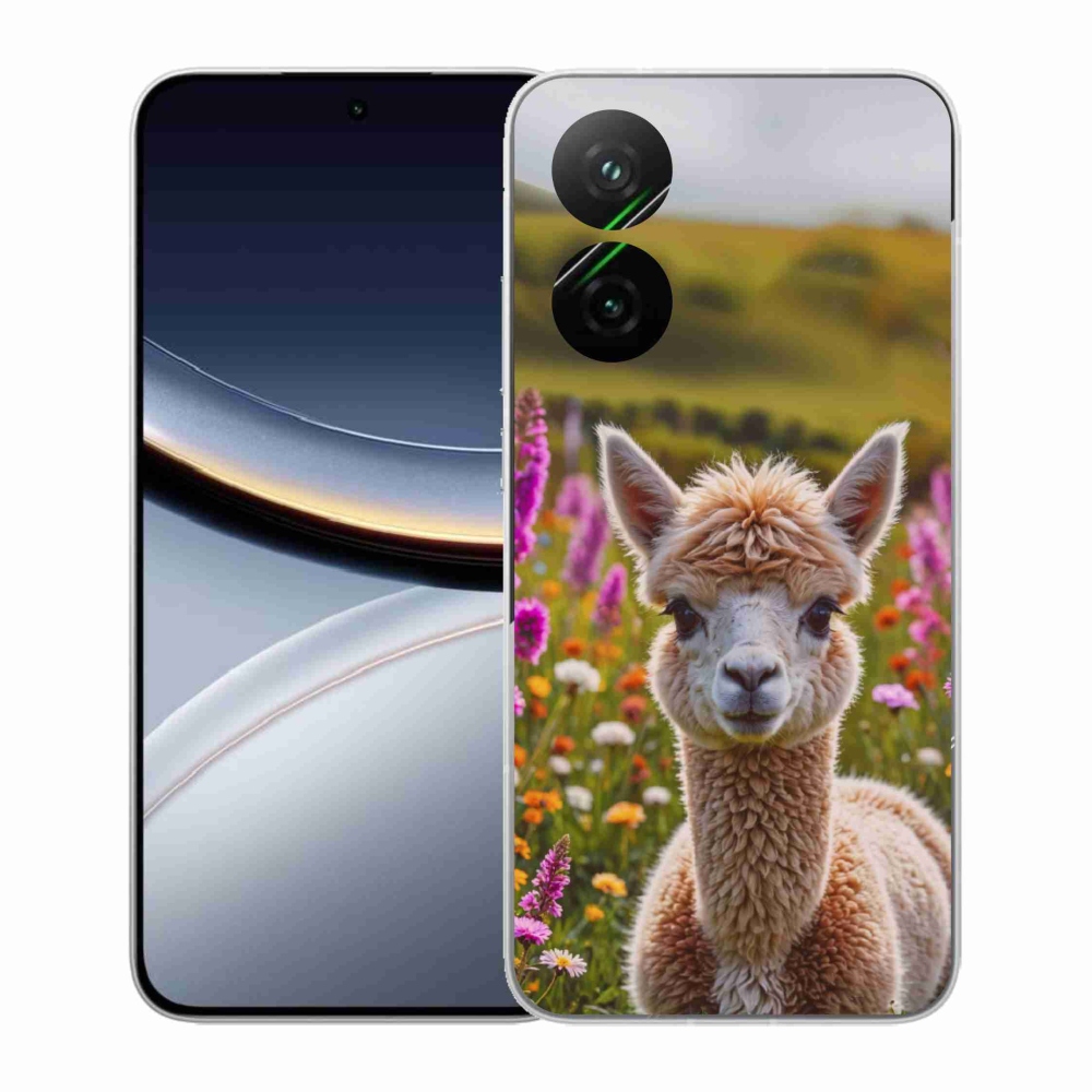 Gél borítás mmCase a Xiaomi Poco F7 5G-hez - láma a réten