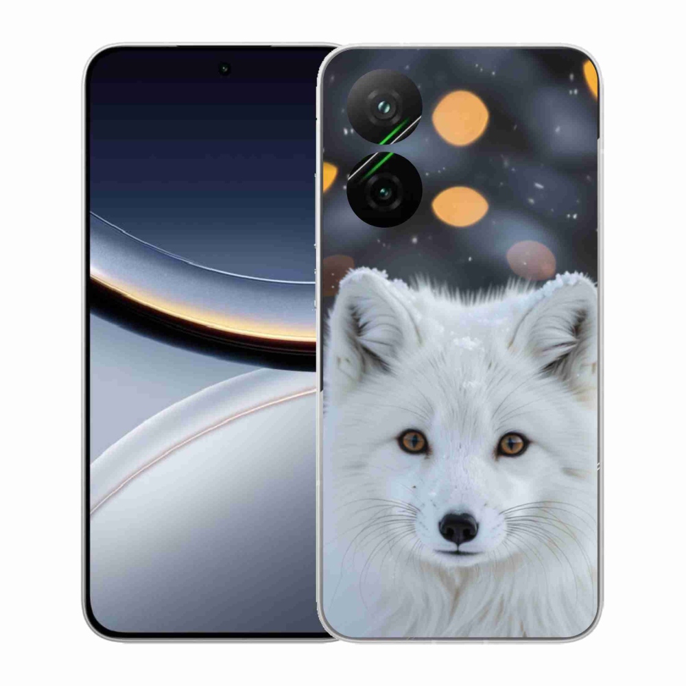 Gél borítás mmCase a Xiaomi Poco F7 5G számára - polár róka