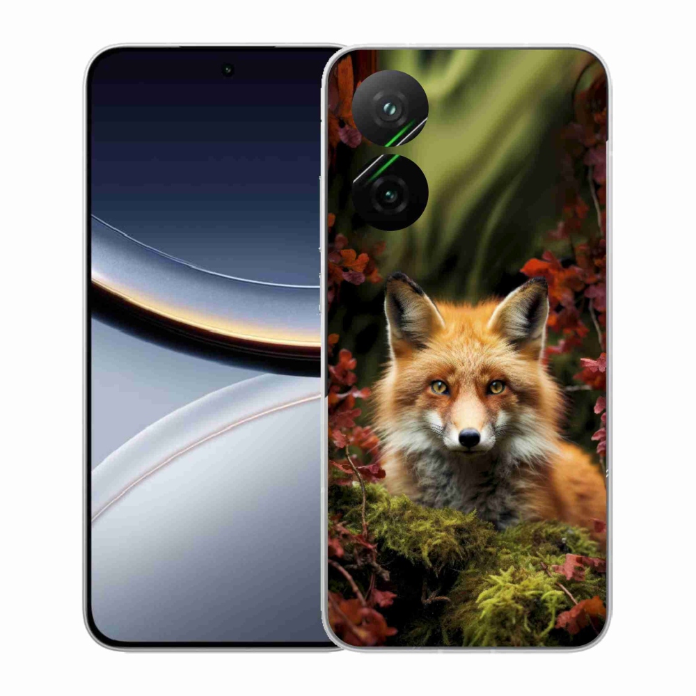 Gél borítás mmCase a Xiaomi Poco F7 5G-hez - róka az erdőben