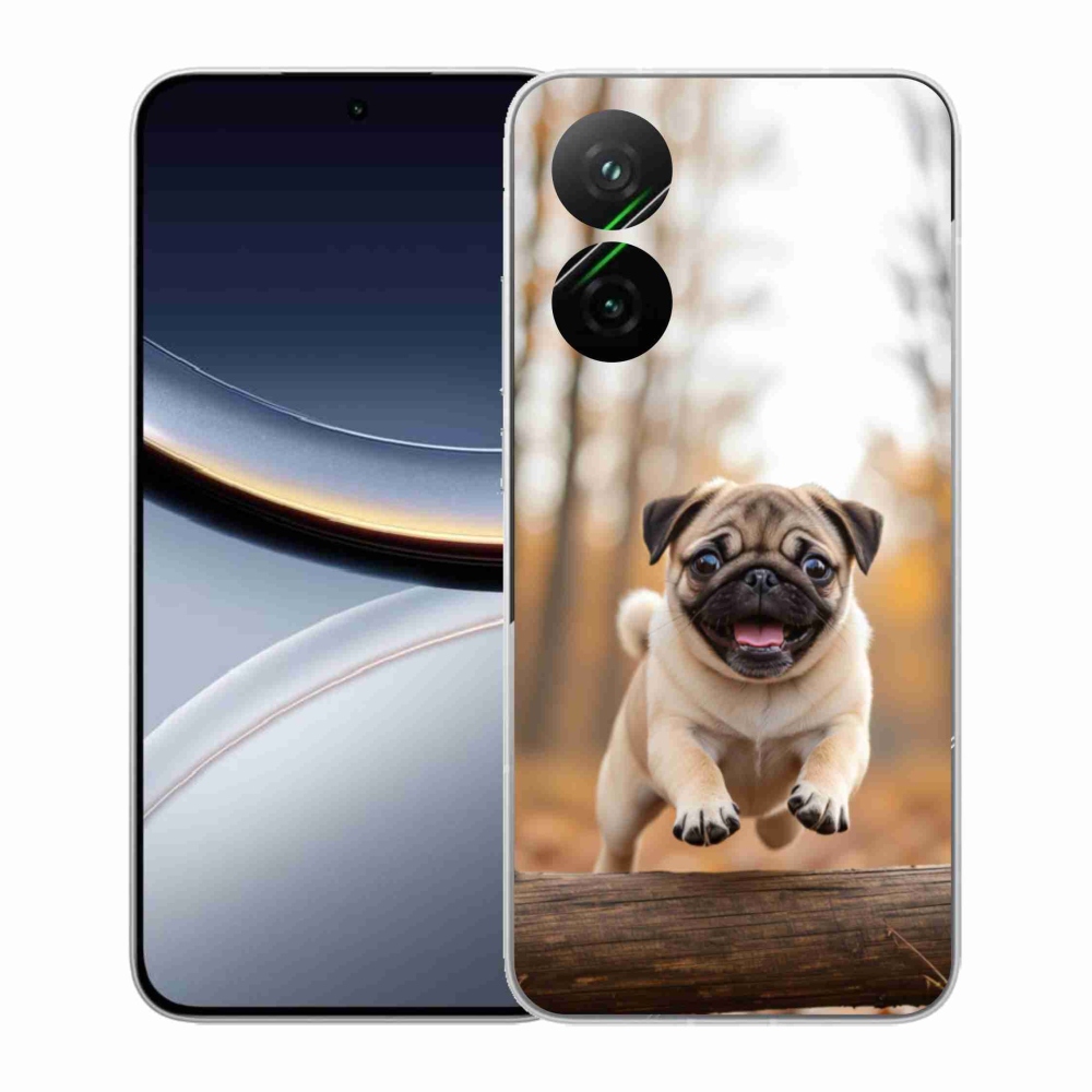 Gél borítás mmCase a Xiaomi Poco F7 5G-hez - mopsz 2