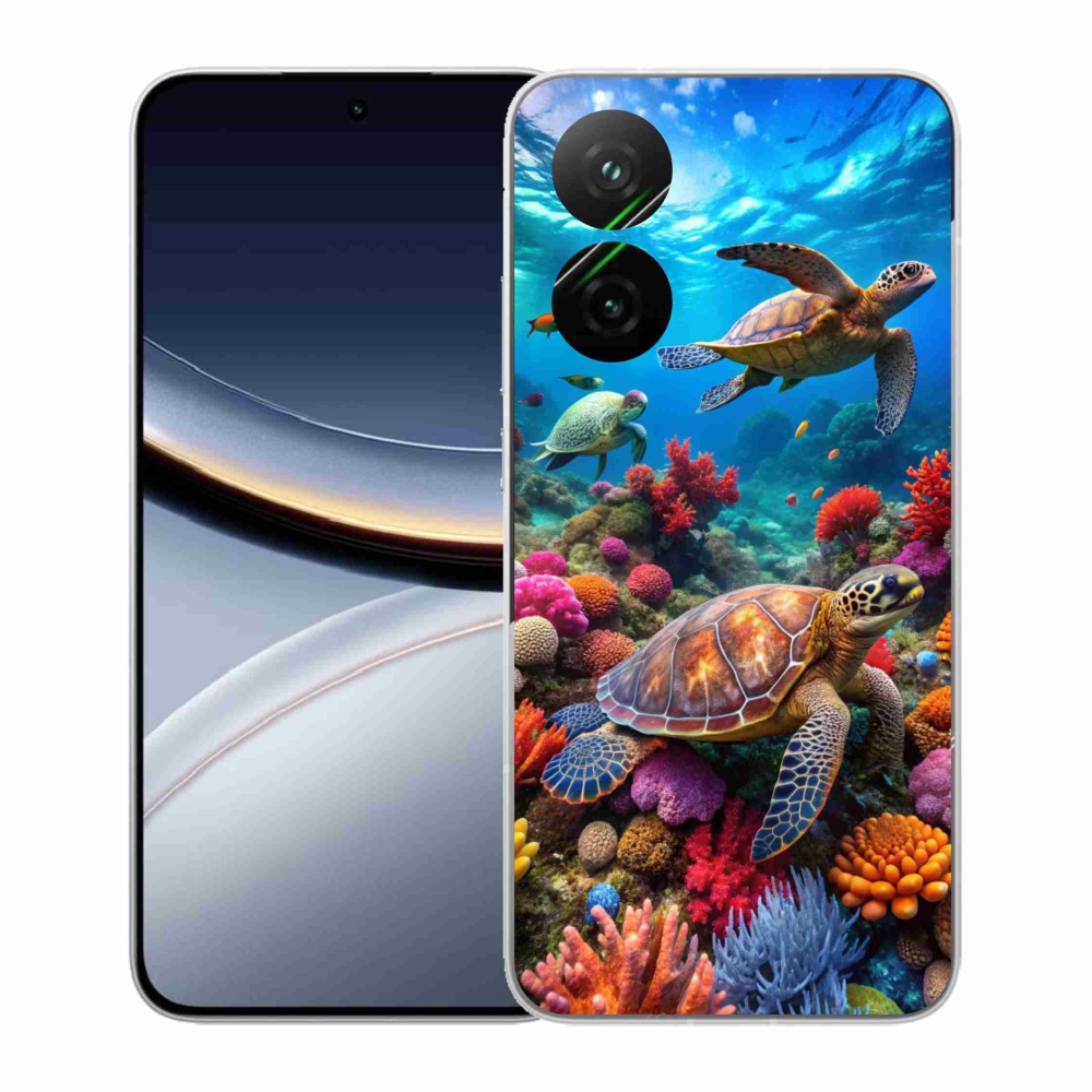 Gél borítás mmCase a Xiaomi Poco F7 5G-hez - Sea World 2