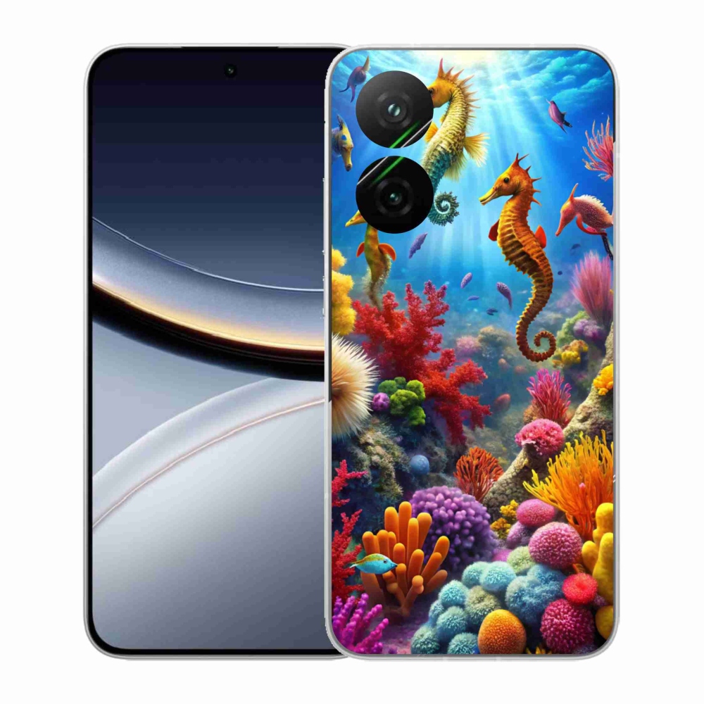 Gél borítás mmCase a Xiaomi Poco F7 5G számára - Sea World 3
