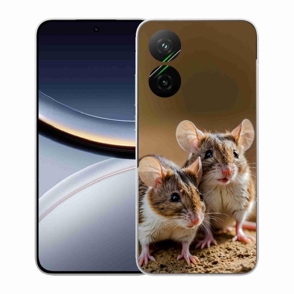 Gél borítás mmCase a Xiaomi Poco F7 5G számára - egér duó