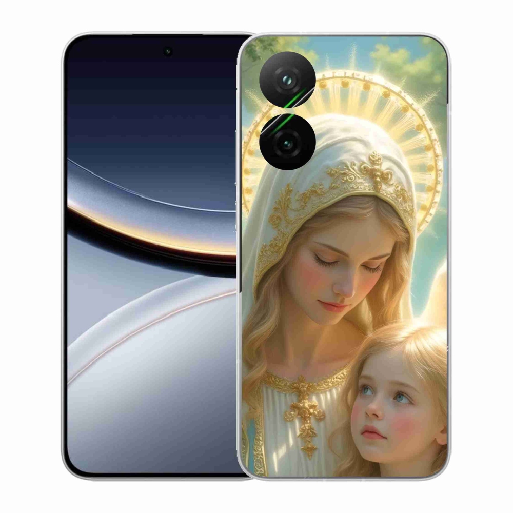 Gél borító mmCase a Xiaomi Poco F7 5G számára - vallási téma 2