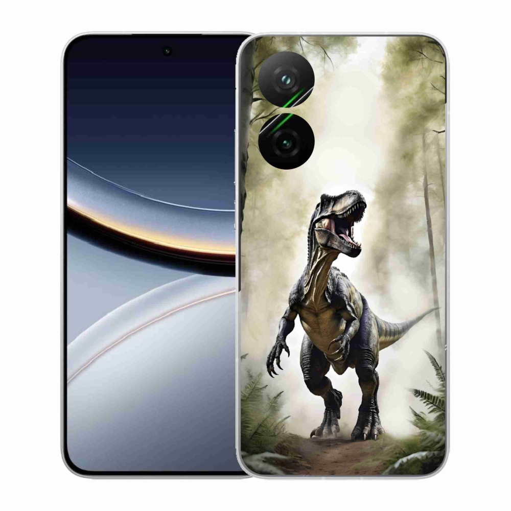 Gél borítás mmCase a Xiaomi Poco F7 5G-hez - dühös T-Rex