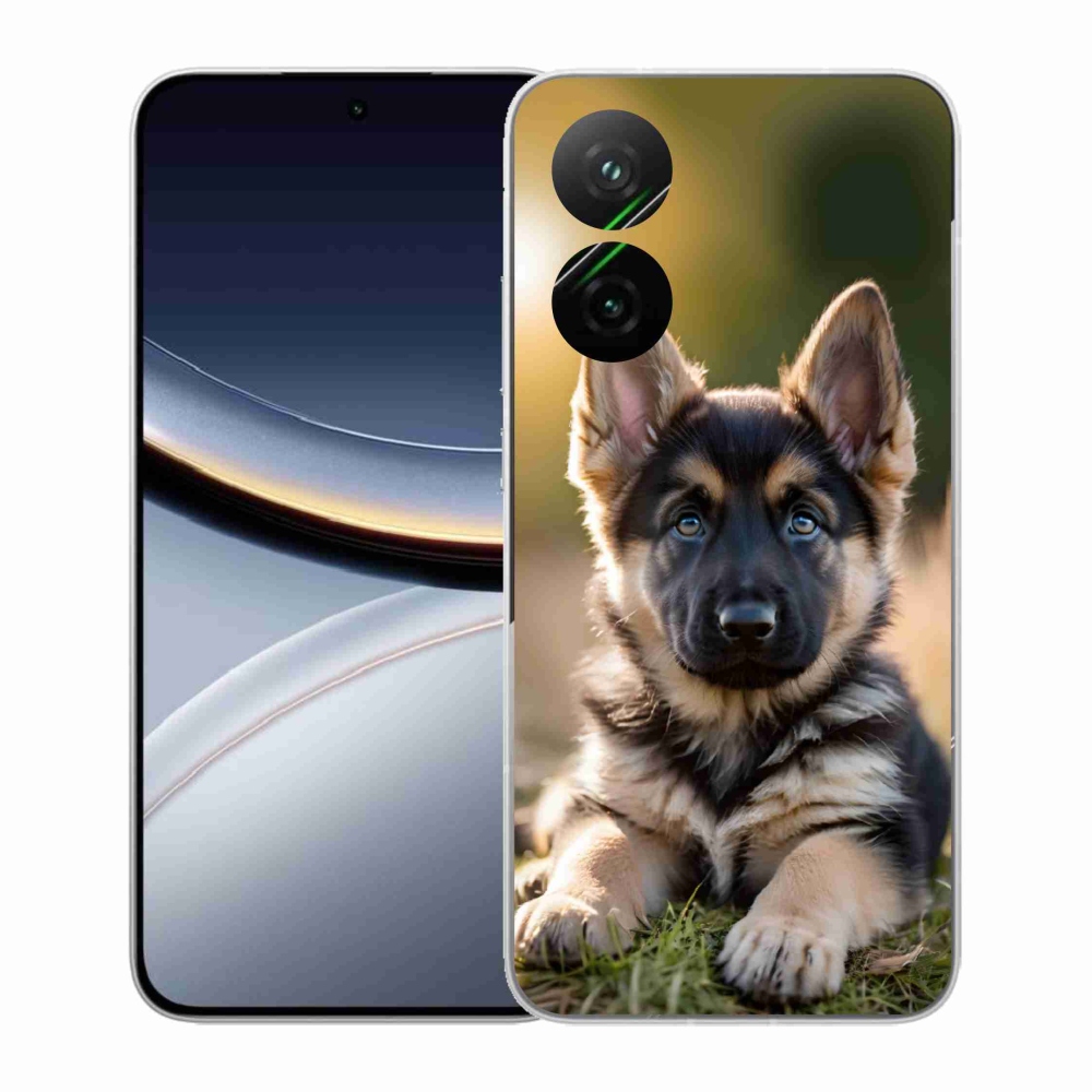 Gél borítás mmCase a Xiaomi Poco F7 5G számára - Német juhászkutya a természetben