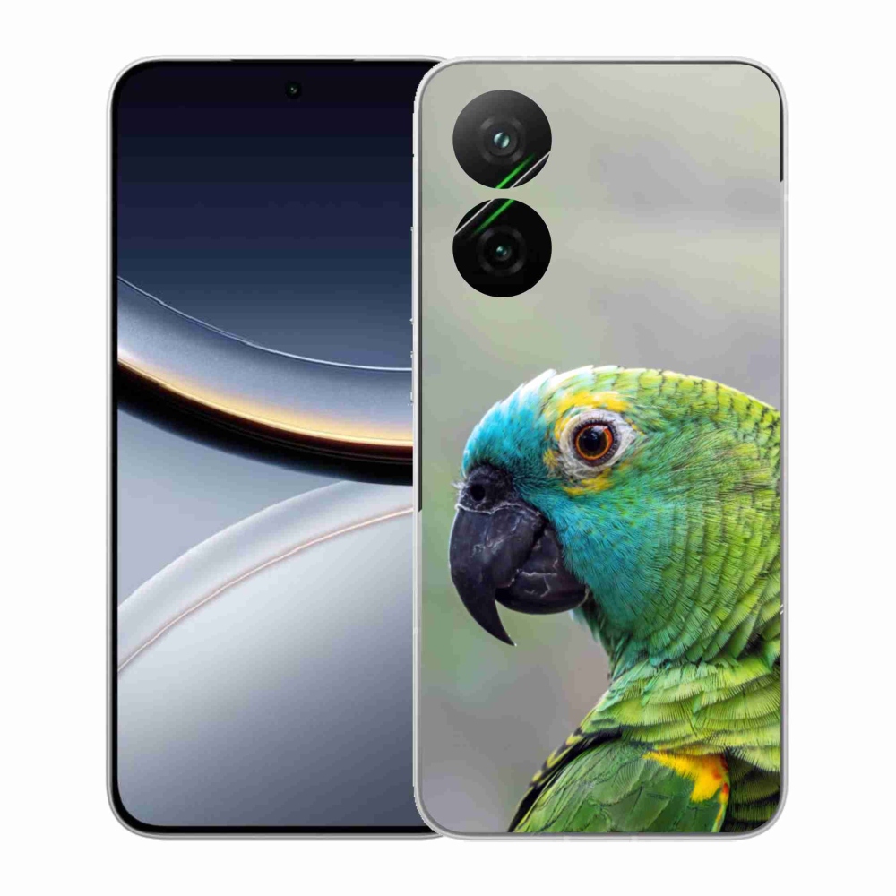 Gél borítás mmCase a Xiaomi Poco F7 5G számára - papagáj amazon