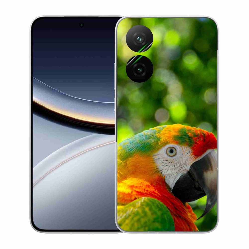 Gél borítás mmCase a Xiaomi Poco F7 5G számára - papagáj ara 3