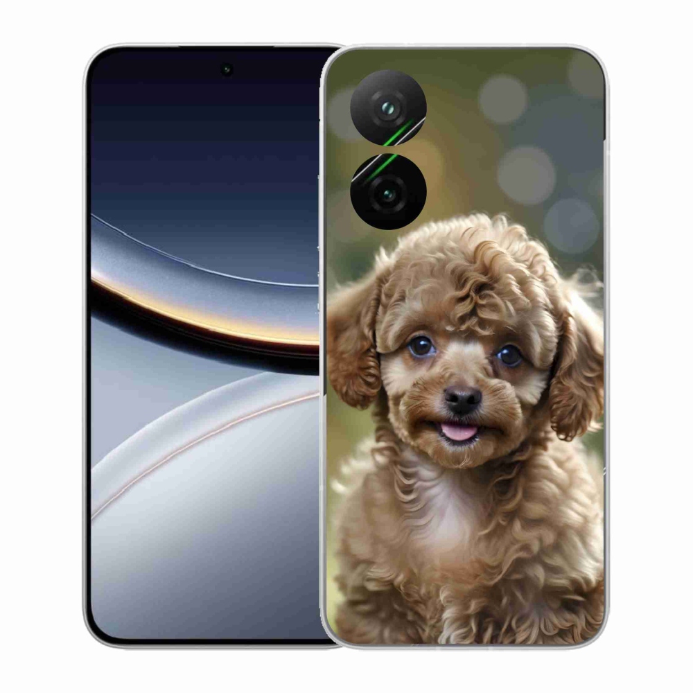 Gél borítás mmCase a Xiaomi Poco F7 5G számára - aranyos uszkár