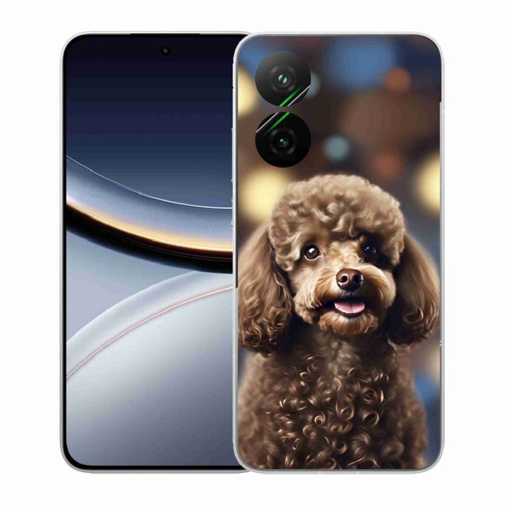 Gél borítás mmCase a Xiaomi Poco F7 5G számára - aranyos uszkár