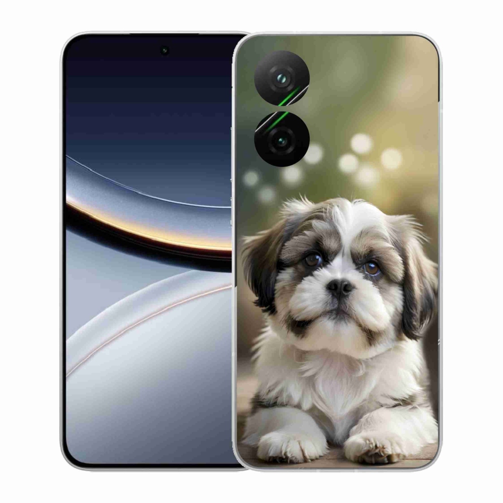 Gél borítás mmCase a Xiaomi Poco F7 5G-hez - aranyos shih-tzu