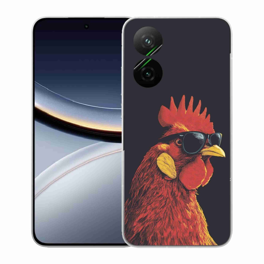 Gél borítás mmCase a Xiaomi Poco F7 5G számára - stílusos kakas