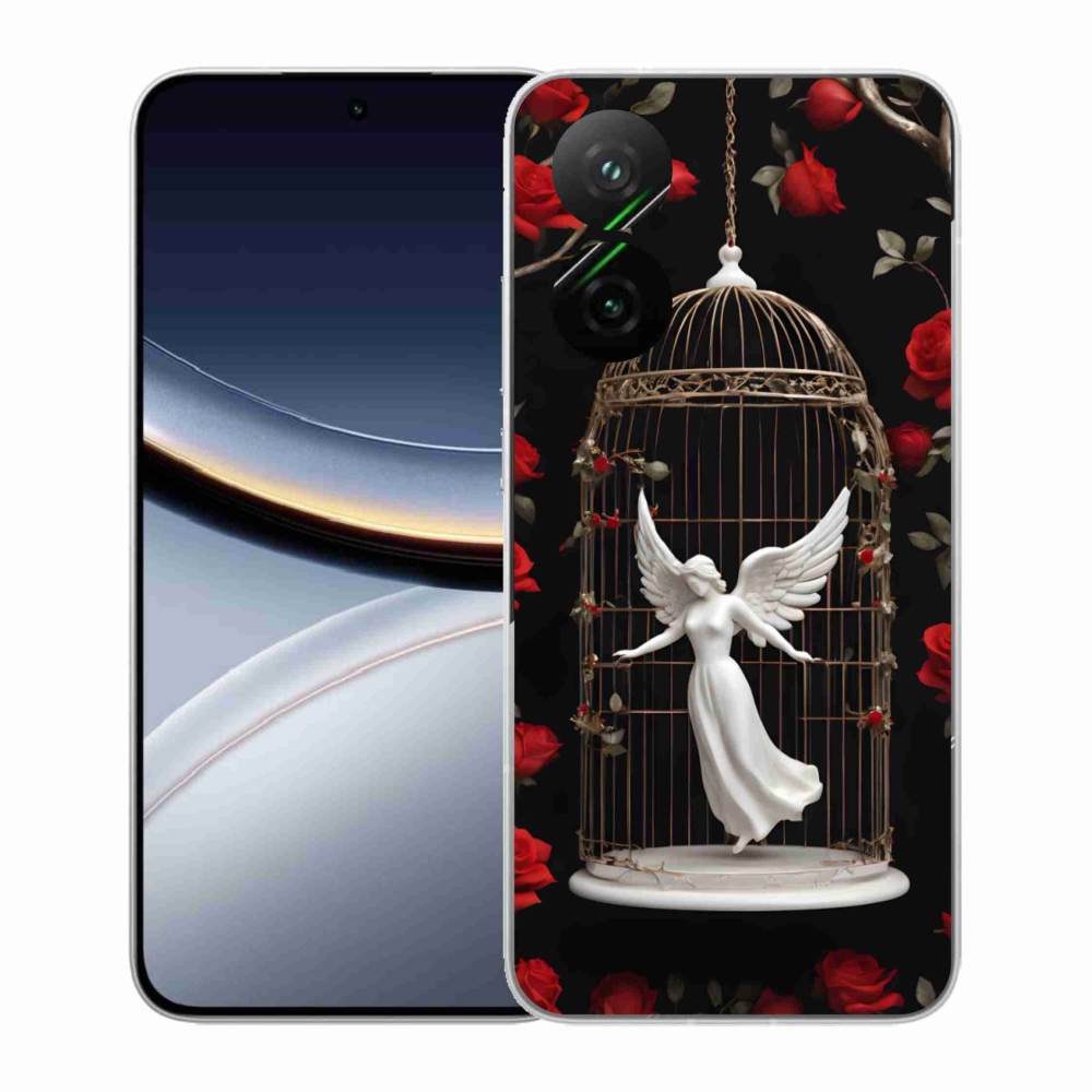 Gél borítás mmCase a Xiaomi Poco F7 5G számára - csapdába esett angyal