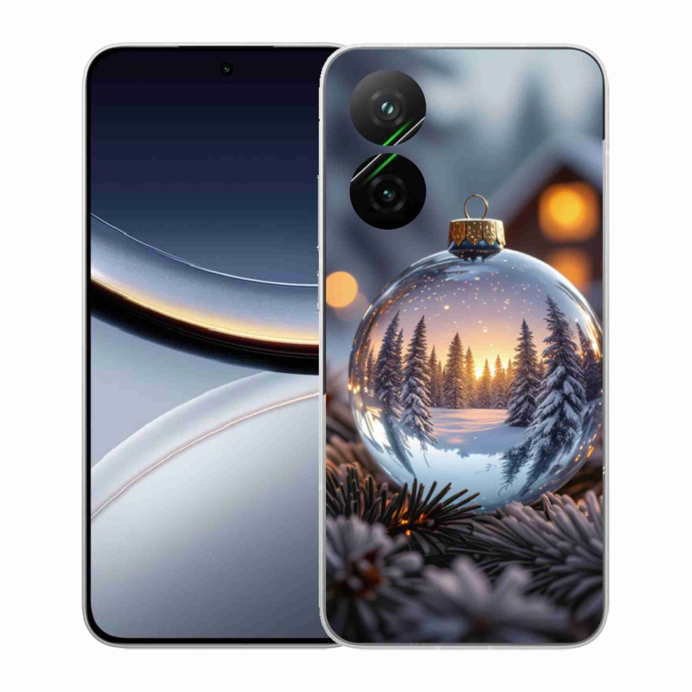 Gél borítás mmCase a Xiaomi Poco F7 5G számára - karácsonyi dekoráció