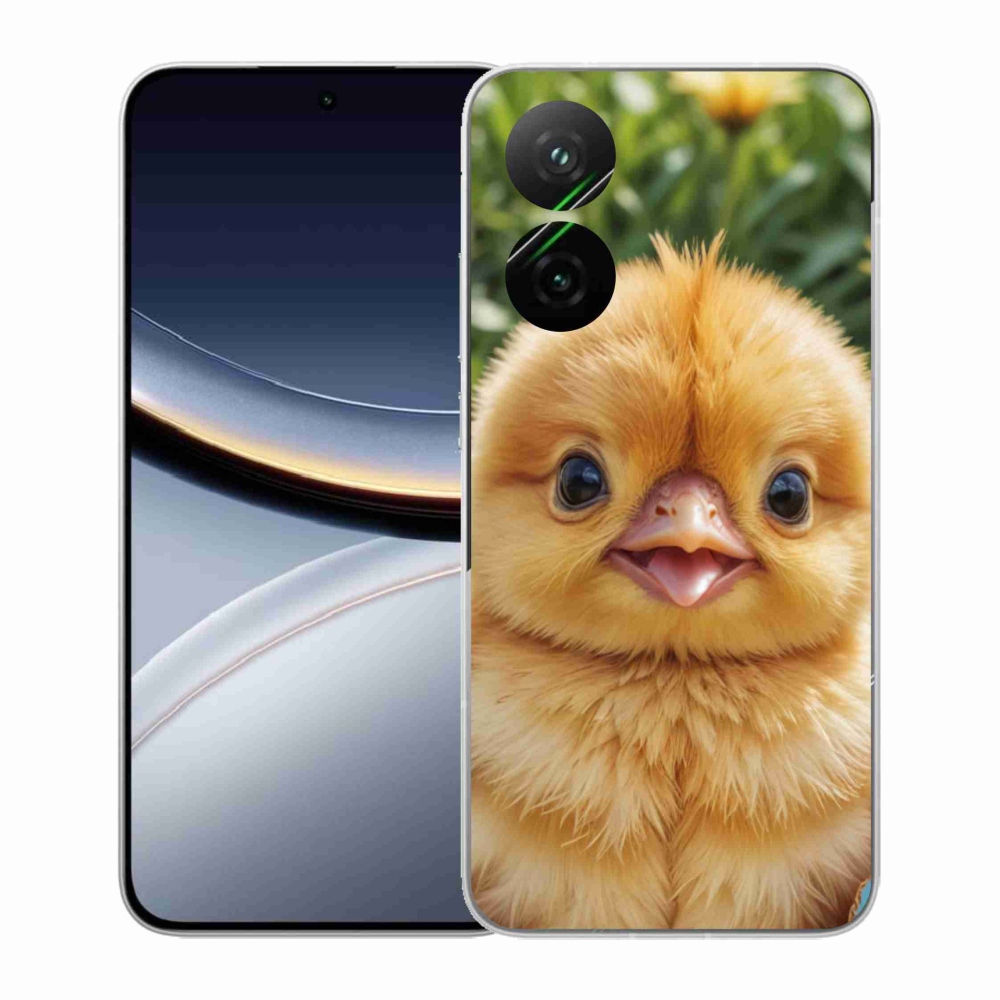 Gél borító mmCase a Xiaomi Poco F7 5G számára - boldog csaj