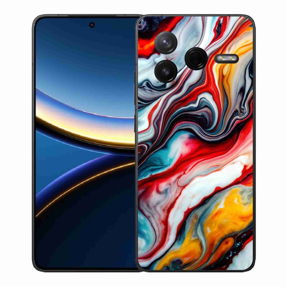 Gél borítás mmCase a Xiaomi Poco F7 Pro számára - absztrakt motívum 35